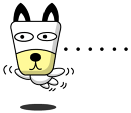 Trapezoidal Dog ( English ) sticker #8188225