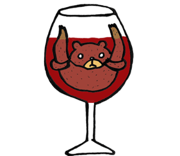 Abe chan the bear part 2 sticker #8188352