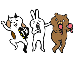 Abe chan the bear part 2 sticker #8188354