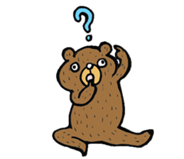 Abe chan the bear part 2 sticker #8188379