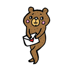 Abe chan the bear part 2 sticker #8188386