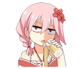 Sakura Ebi from Tungkang early summer. sticker #8188461