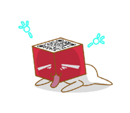 qr sticker #8188489