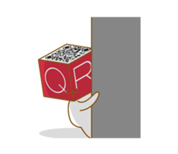 qr sticker #8188490