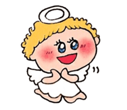 The girl that angel is pretty sticker #8188588