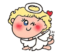 The girl that angel is pretty sticker #8188600