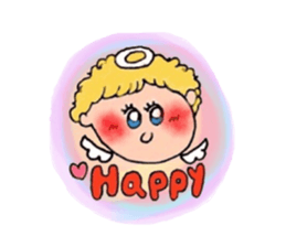 The girl that angel is pretty sticker #8188606