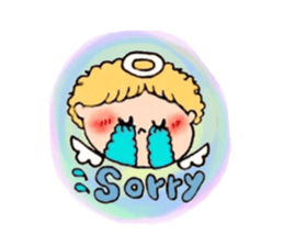 The girl that angel is pretty sticker #8188607