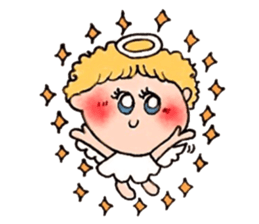 The girl that angel is pretty sticker #8188610
