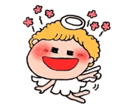 The girl that angel is pretty sticker #8188611