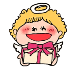 The girl that angel is pretty sticker #8188612