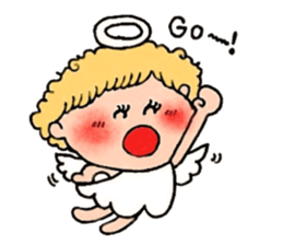 The girl that angel is pretty sticker #8188615