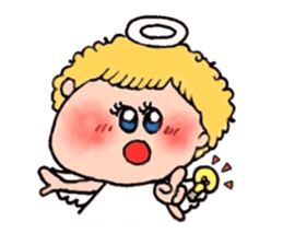 The girl that angel is pretty sticker #8188616