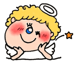 The girl that angel is pretty sticker #8188619