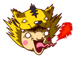 Tonko and Kotetsu 2 sticker #8189735