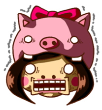 Tonko and Kotetsu 2 sticker #8189736