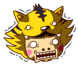 Tonko and Kotetsu 2 sticker #8189739