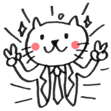 Salary Catman sticker #8190193