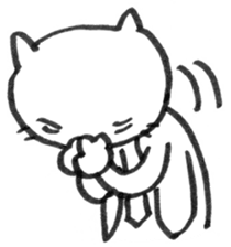 Salary Catman sticker #8190225