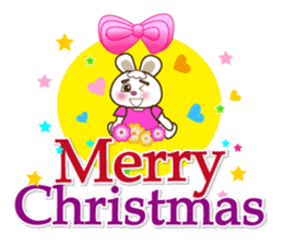 The year-end and New Year event sticker #8191143