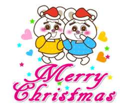 The year-end and New Year event sticker #8191144