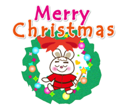 The year-end and New Year event sticker #8191145