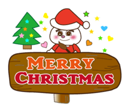 The year-end and New Year event sticker #8191147