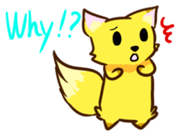 Fox and Raccoon dog 2 sticker #8191277