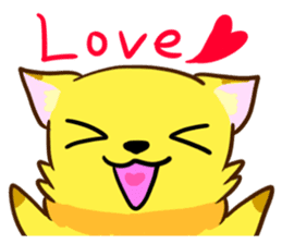 Fox and Raccoon dog 2 sticker #8191302