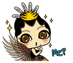 Cute Garuda Nusantara Fairy sticker #8192269