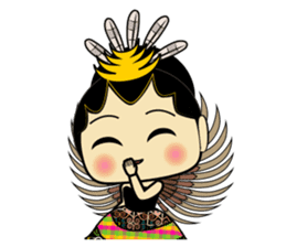 Cute Garuda Nusantara Fairy sticker #8192272