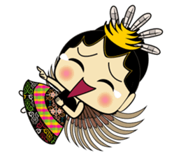 Cute Garuda Nusantara Fairy sticker #8192275