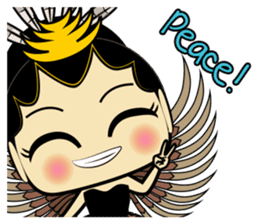 Cute Garuda Nusantara Fairy sticker #8192276