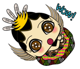 Cute Garuda Nusantara Fairy sticker #8192279