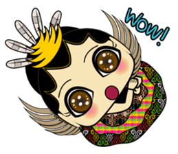 Cute Garuda Nusantara Fairy sticker #8192279