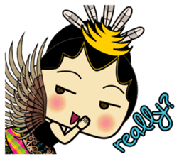 Cute Garuda Nusantara Fairy sticker #8192280