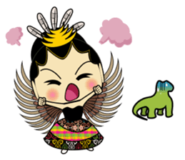 Cute Garuda Nusantara Fairy sticker #8192281