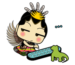 Cute Garuda Nusantara Fairy sticker #8192283