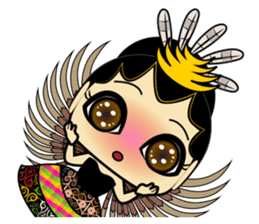 Cute Garuda Nusantara Fairy sticker #8192289