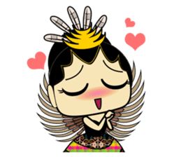 Cute Garuda Nusantara Fairy sticker #8192291