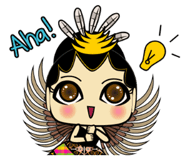 Cute Garuda Nusantara Fairy sticker #8192293