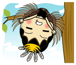 Cute Garuda Nusantara Fairy sticker #8192296