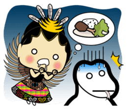 Cute Garuda Nusantara Fairy sticker #8192300