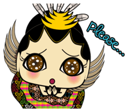 Cute Garuda Nusantara Fairy sticker #8192304