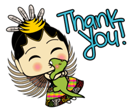 Cute Garuda Nusantara Fairy sticker #8192306