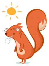 Mr Squirrel sticker #8192429