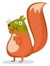 Mr Squirrel sticker #8192440