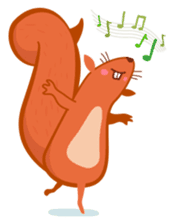 Mr Squirrel sticker #8192459