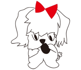 I love big MiMi-1(ALL) sticker #8193401