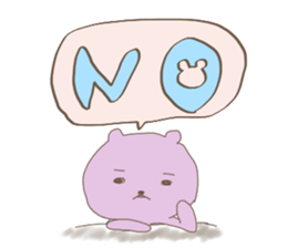 Colorful Bear and friends sticker #8193469